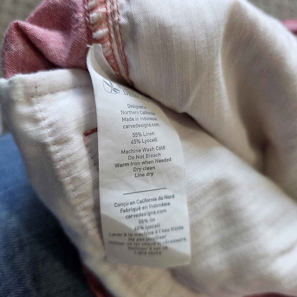 Carve designs linen and lyocell blend shorts - Picture 9 of 9